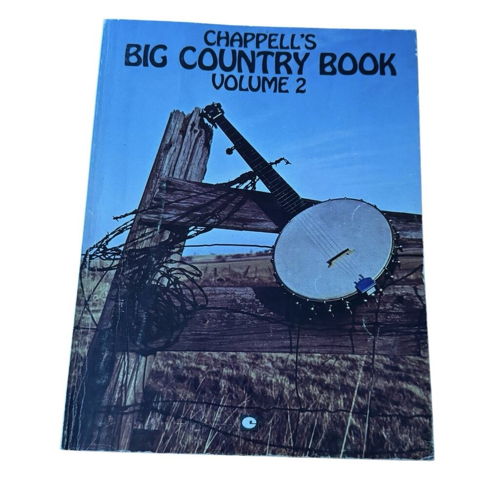 Chappell's Big Country Book Volume 2 Songbook Music Piano Vocal‎ Guitar Chord